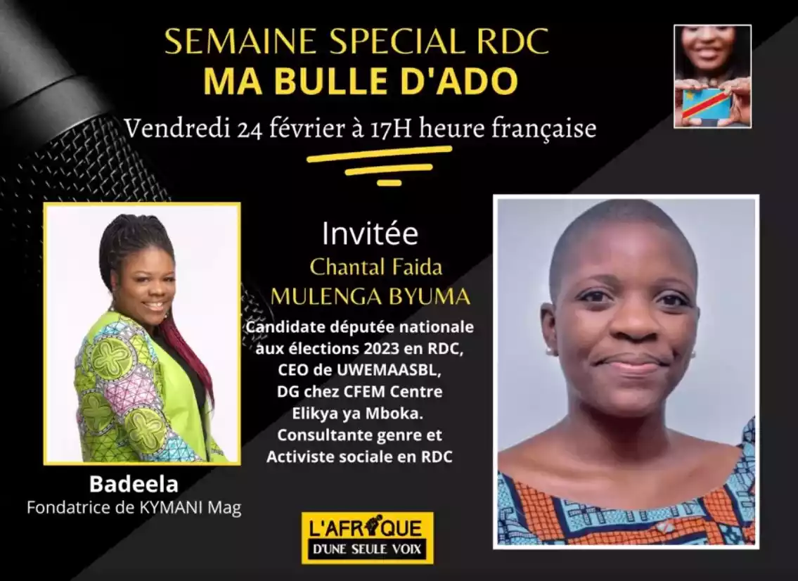 Ma Bulle d'Ado : Un moment privilégié avec Radio l'Afrique d'une seule voix - Chantal Faida