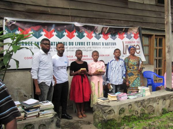 Bibliothèque Pef-Pafij RDC : Un retour avec des dons et des conseils stratégiques