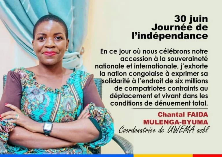 S’unir pour un avenir meilleur : Soutenir les citoyens congolais déplacés à l’occasion de la fête de l’indépendance