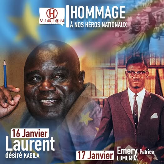 Hommage à Nos Héros Nationaux : Laurent-Désiré Kabila et Patrice Émery Lumumba