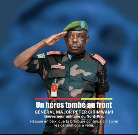 Un Héros Tombé au Front: Le Général Major Peter Cirimwami