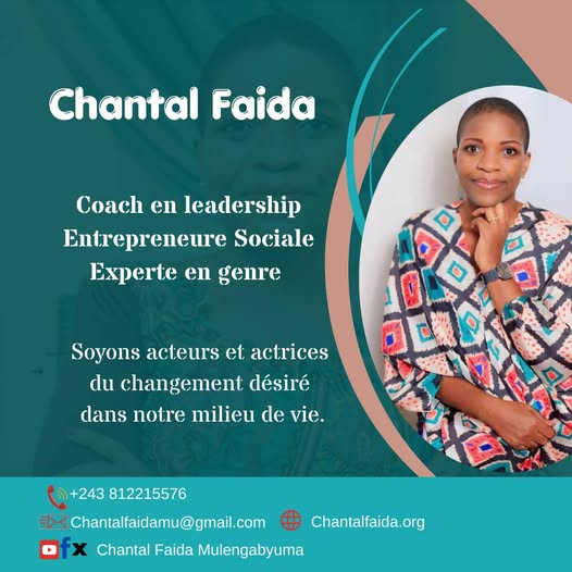 Chantal Faida : Coach en leadership et experte en genre